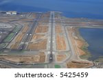 San Francisco airport runway