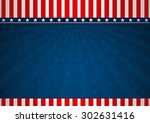 background america | Shutterstock .eps vector #302631416
