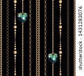 Gold  Metal Shine Chains  Beads ...
