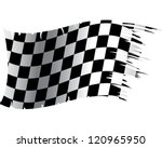 racing flag | Shutterstock .eps vector #120965950