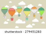 vector illustration of an air... | Shutterstock .eps vector #279451283