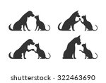 friends pet icon | Shutterstock . vector #322463690