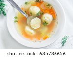 Delicious Matzoh Ball Soup...