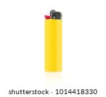 Yellow blank gas lighter...