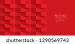 red abstract texture. vector... | Shutterstock .eps vector #1290569743