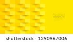 yellow abstract texture. vector ... | Shutterstock .eps vector #1290967006