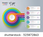 infographic design vector and... | Shutterstock .eps vector #525872863