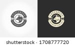 fox head wild animal logo... | Shutterstock .eps vector #1708777720