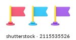 collection multicolored flags... | Shutterstock .eps vector #2115535526