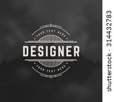 designer design element in... | Shutterstock .eps vector #314432783