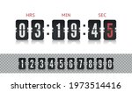 scoreboard number font with... | Shutterstock .eps vector #1973514416