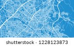 urban vector city map of... | Shutterstock .eps vector #1228123873