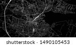 urban vector city map of... | Shutterstock .eps vector #1490105453