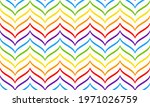 rainbow chevron pattern ... | Shutterstock .eps vector #1971026759