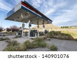 Abandoned Gas Station In Utah