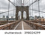 Famous Brooklyn Bridge In New...