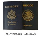 two passports | Shutterstock . vector #6883690