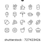 food ui pixel perfect well... | Shutterstock .eps vector #727423426
