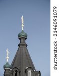 Black Domes Of An Orthodox...