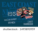 east coast yachting company... | Shutterstock .eps vector #1495893959