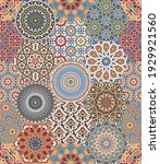 moroccan  azulejos  tiles... | Shutterstock .eps vector #1929921560