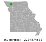 Map Of Gentry In Missouri On...
