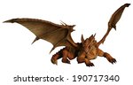 Large Red Dragon Prowling  3d...
