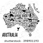 Typography Poster. Australia...