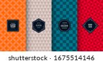 vintage bright seamless pattern ... | Shutterstock .eps vector #1675514146
