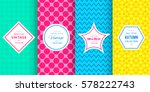 cute bright seamless pattern... | Shutterstock .eps vector #578222743
