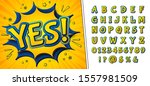 comics font  funny kid's... | Shutterstock .eps vector #1557981509