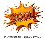 pow comics poster. thought... | Shutterstock .eps vector #1569919429