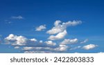 Small photo of The vast blue sky and clouds sky