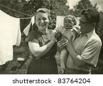 Vintage Photo Of Parents With...