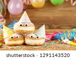 carnival background with party... | Shutterstock . vector #1291143520