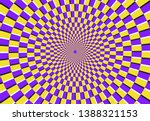 Optical Spiral Illusion. Magic...