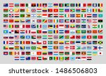 world national flags. official... | Shutterstock .eps vector #1486506803