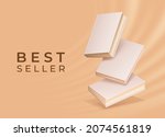 bookstore or library poster... | Shutterstock .eps vector #2074561819