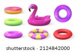 3d Inflatable Swimming Rings...