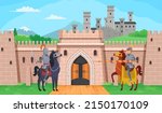 hero battle knights medieval... | Shutterstock .eps vector #2150170109