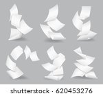 flying paper sheets. document... | Shutterstock .eps vector #620453276