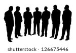 group of business people ... | Shutterstock .eps vector #126675446