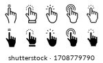 pointer cursor computer... | Shutterstock .eps vector #1708779790