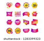 sale banner templates design.... | Shutterstock .eps vector #1283399323