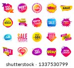 sale banner. special offer... | Shutterstock .eps vector #1337530799