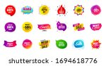 sale banner tags. discount... | Shutterstock .eps vector #1694618776