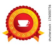 coffee cup sign icon. coffee... | Shutterstock . vector #176000756