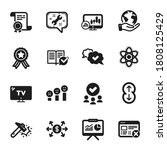 set of technology icons  such... | Shutterstock .eps vector #1808125429