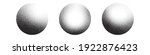 dotwork 3d spheres vector... | Shutterstock .eps vector #1922876423