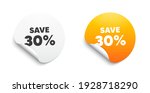 save 30 percent off. round... | Shutterstock .eps vector #1928718290